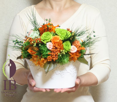 プリザードフラワー オーダーメイド