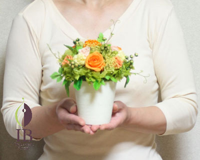 プリザードフラワー　オーダーメイド