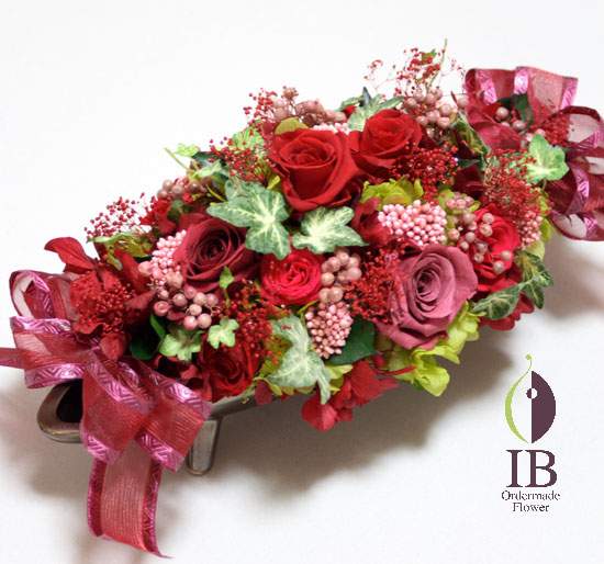 プリザードフラワー オーダーメイド