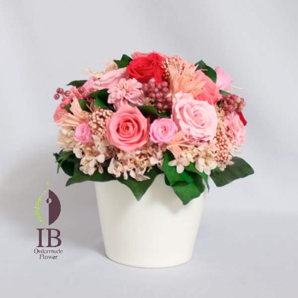 プリザードフラワー　オーダーメイド