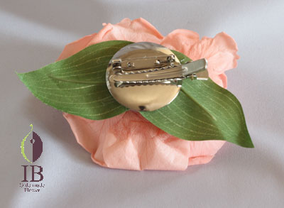 成人式 ピンクの髪飾り