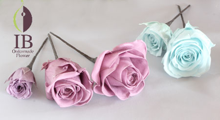 プリザードフラワー ヘッドドレス