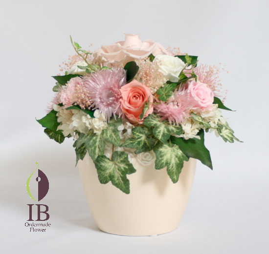 ピンクアレンジ　正面