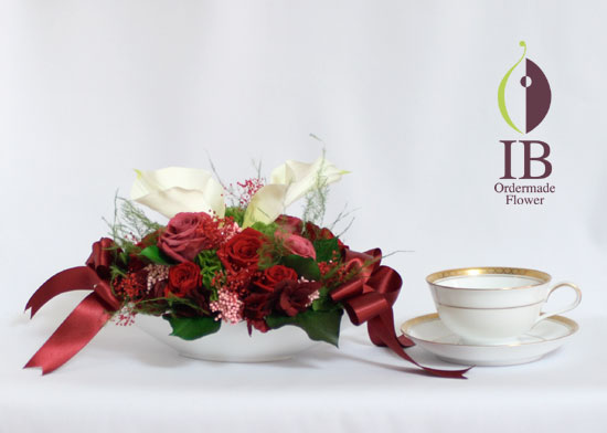 ティーカップとの大きさの比較