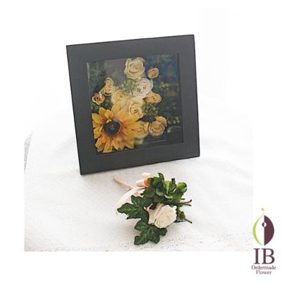 プリザードフラワー　ご両親贈呈用ホワイトバージョン