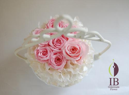 プリザーブドフラワー ケーキ