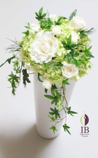 プリザーブドフラワーアレンジ オフィス花