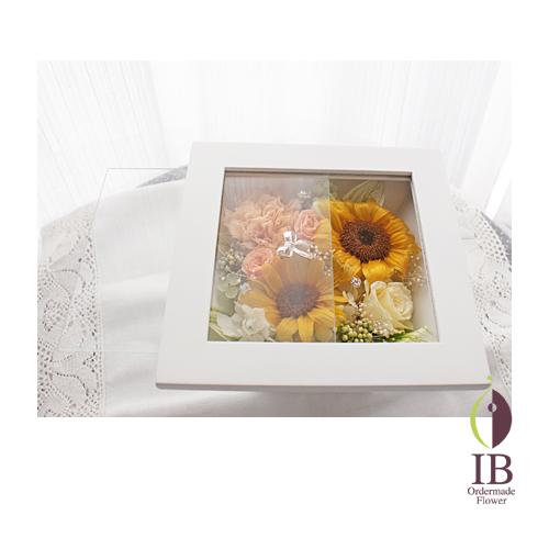 木製フレーム白　