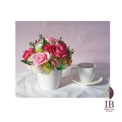 コーヒーカップとの大きさの比較