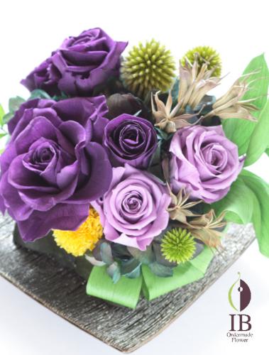 プリザーブドフラワー 母の日 和風アレンジ 風雅