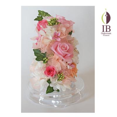 プリザードフラワー　四方から