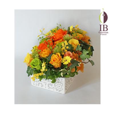 プリザードフラワー　四方から