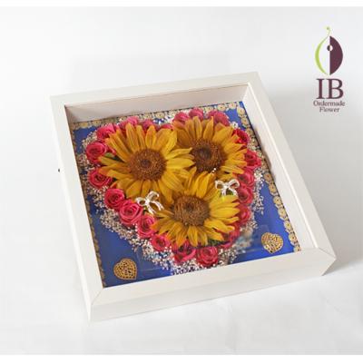 プリザードフラワー　ひまわり