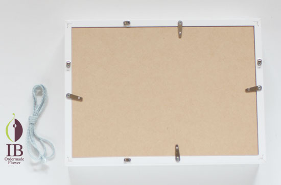 壁掛けタイプ木製フレーム　ヒモつき