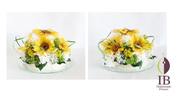 プリザーブドフラワー　ヒマワリ