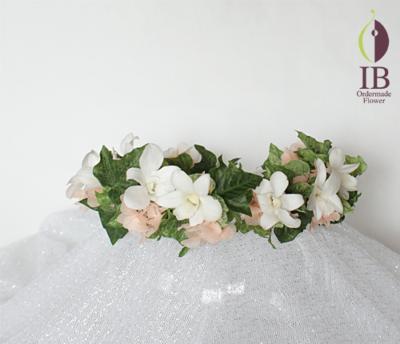 プリザードフラワー　花冠