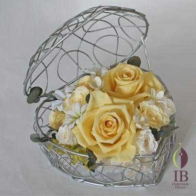 プリザードフラワー　角度いろいろ