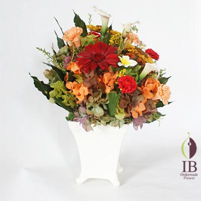 プリザードフラワー　角度いろいろ