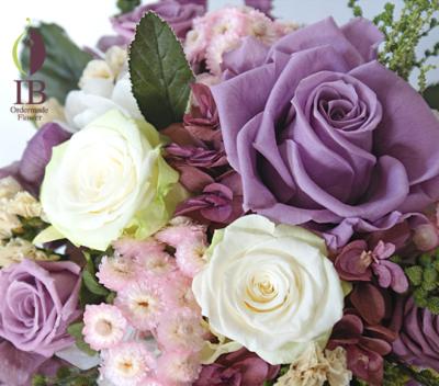 プリザードフラワー 御花アップ