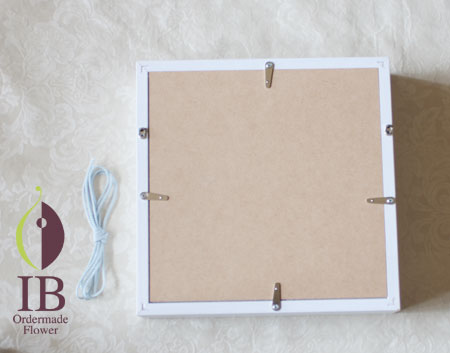 壁掛けタイプ木製フレーム　ヒモつき