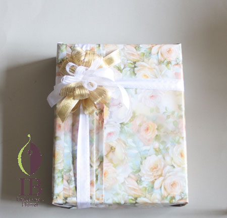 プリザードフラワー ラッピング