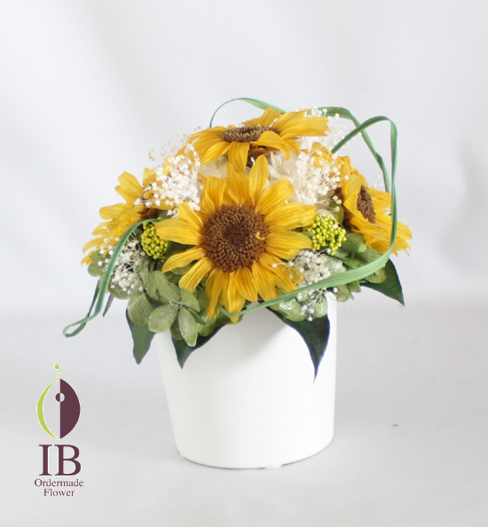 プリザードフラワー ひまわり