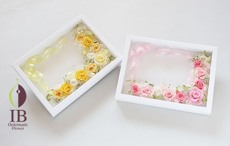 プリザードフラワー　オーダーメイド