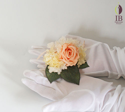 ブートニアのプリザーブド オーダーメイド ブートニア