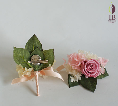 ブートニアのプリザーブド オーダーメイド ブートニア