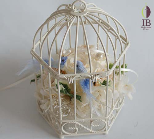 リングピロープリザーブド プリザードフラワーバラ