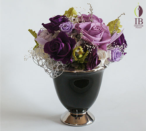 退職御祝のプリザーブド シックアレンジ