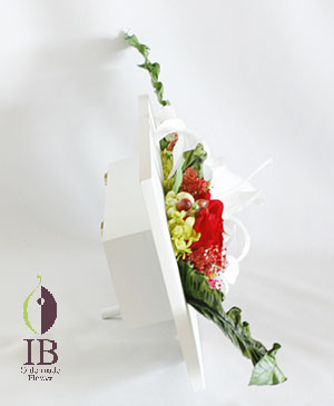 プリザーブド フレーム装飾