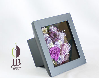 プリザーブド フレーム装飾