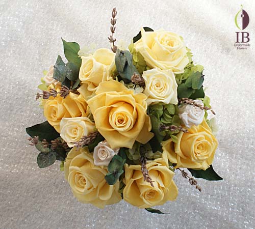 開院御祝のプリザーブド プリザードフラワー オーダーメイド