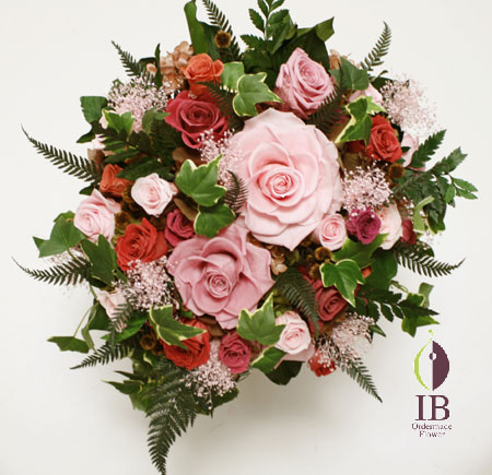 プリザードフラワー シックアレンジ