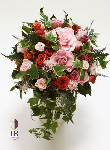 プリザードフラワー 玄関装飾