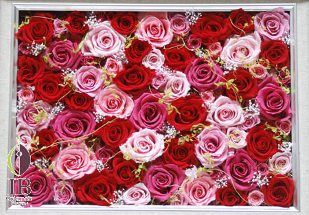 プリザーブフラワー 70輪バラ