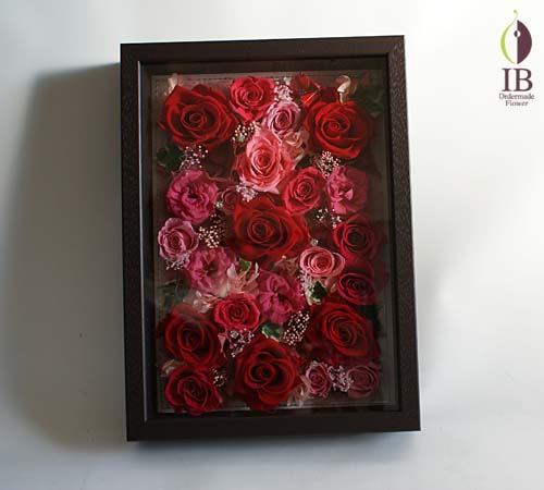 還暦のお祝いプリザーブド プリザードフラワー オーダーメイド