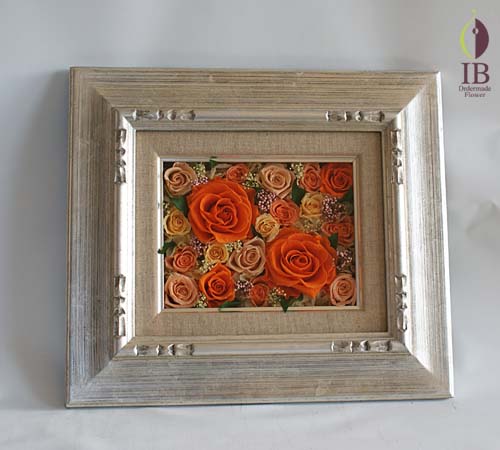 結婚記念プリザーブド プリザードフラワー オーダーメイド