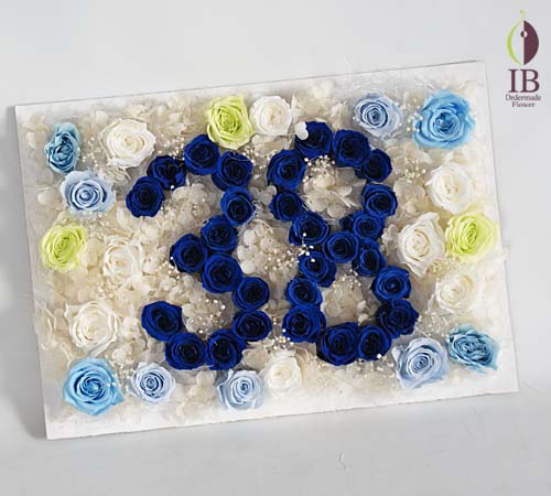 ホワイトプリザーブド プリザードフラワー