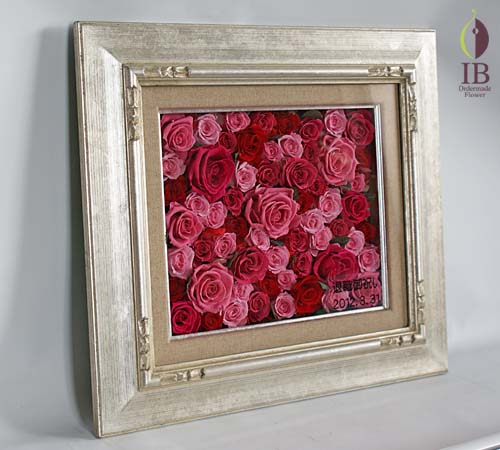 ピンクプリザーブド プリザードフラワー