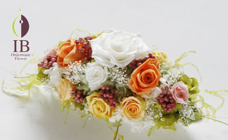 プリザーブドフラワー ふんわりアレンジ