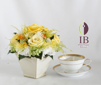 ティーカップとの大きさの比較