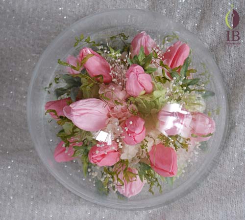 10周年記念プリザーブド プリザードフラワー オーダーメイド