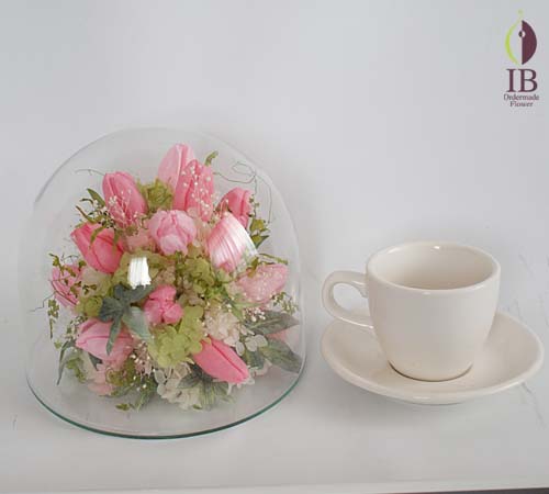 コーヒーカップとの大きさの比較 コーヒーカップとの大きさの比較