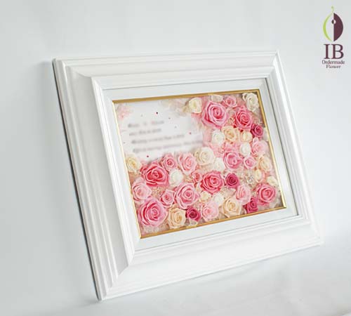 新郎さまから新婦さまへプレゼント ピンクプレゼント