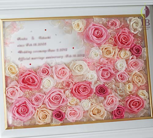 高級感のあるプリザーブド プリザードフラワー