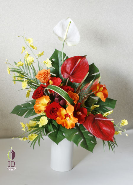 フラワー　トロピカルアレンジ