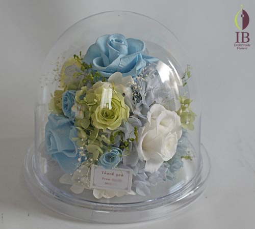 披露宴用のお花 ブループレゼント