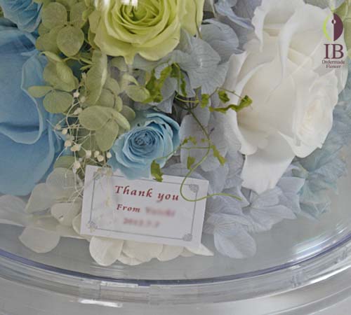 ドーム プリザードフラワー